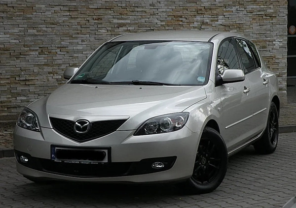 Mazda 3 cena 13800 przebieg: 144300, rok produkcji 2007 z Kępno małe 529